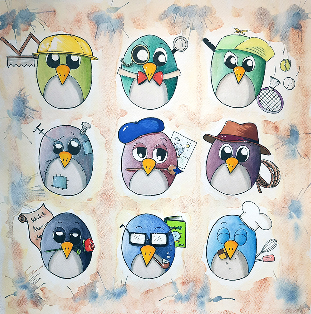 Penguin - Many Faces